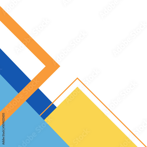 Free Download Geometric Corner Shape - GFXLoad