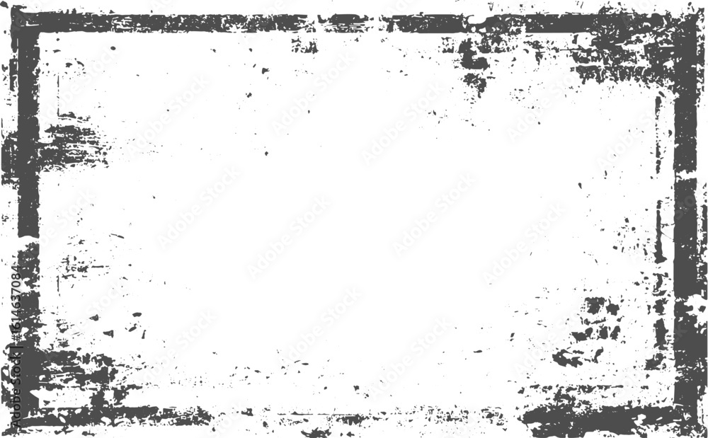 Fototapeta premium Abstract dirty and scratch grain framing. Vector Illustration, grunge urban vector. Distressed texture, Texture distress scratched concrete grunge effect. transparent background.