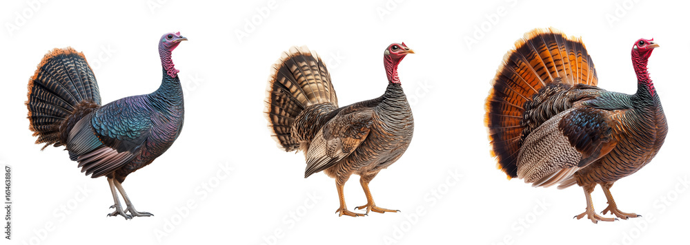 Obraz premium Set Isolated on Transparent Background. PNG