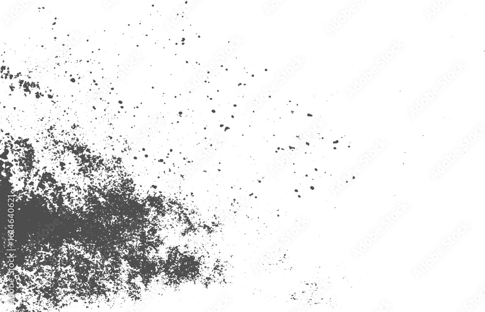 Obraz premium grunge dot texture style, Dust and Scratched .Grunge texture Dark Messy Dust Overlay Distress transparent background.