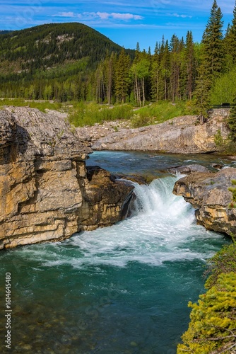 Elbow Falls In The Summertime
