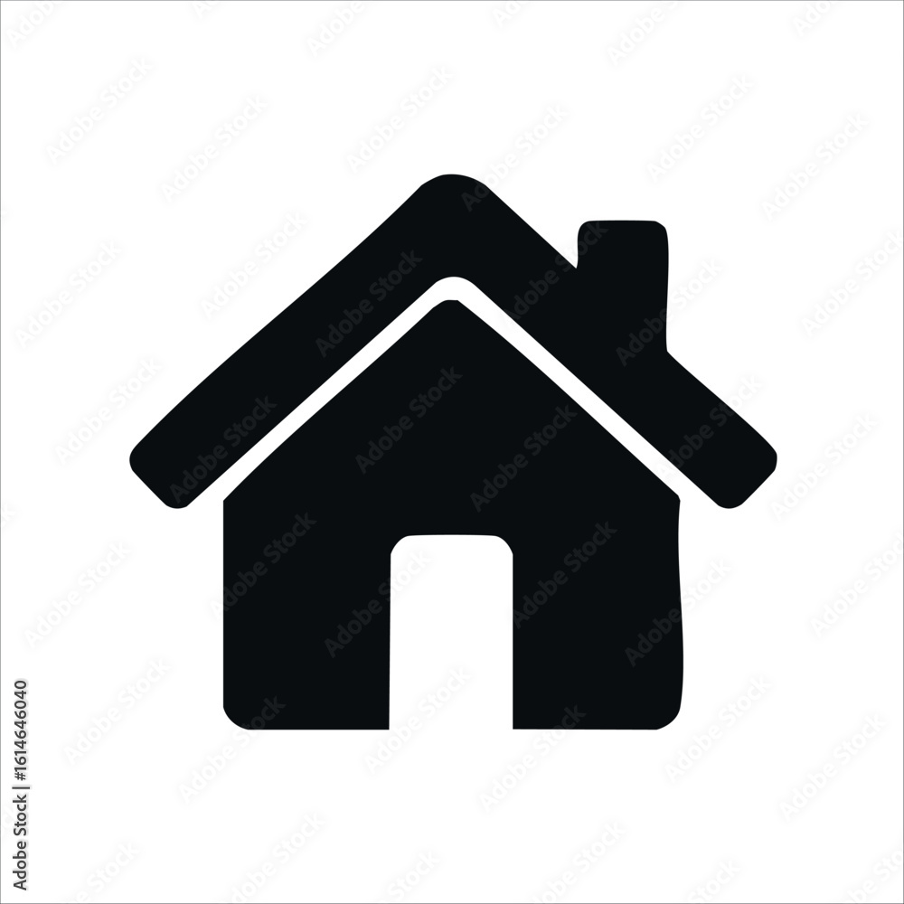 Minimalist and simple home icon design.
Minimalist and simple home icon design.