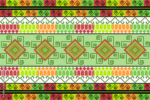 seamless geometric pattern, vector, ethnic, fabric, wallpaper.