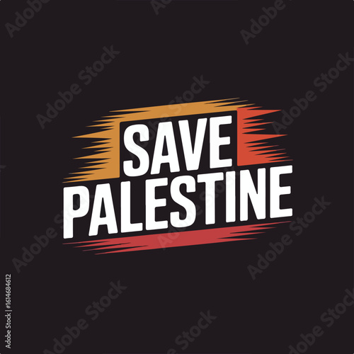 Save Palestine | Solidarity illustration.
