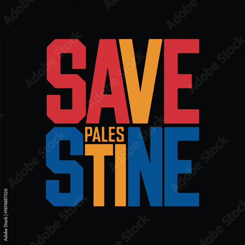 Save Palestine | Solidarity illustration.