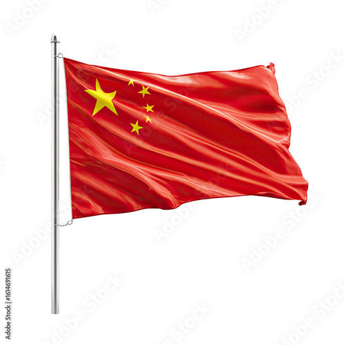 Waving Chinese flag (2)