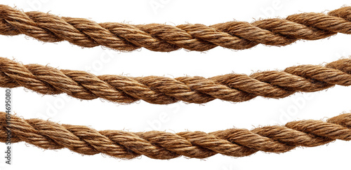 Three thick ropes