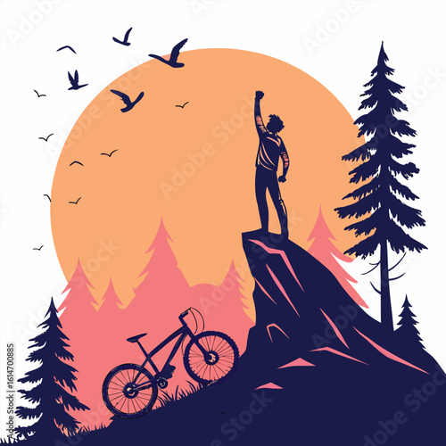 Conquering New Heights Through Nature Freedom and the Spirit of Adventure