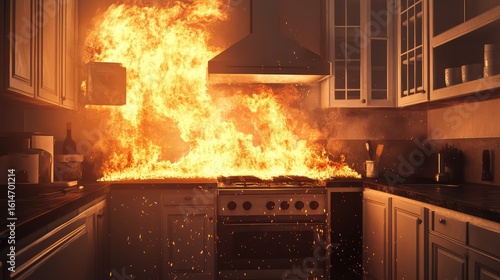 extinguisher kitchen fire