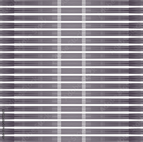 Dense striped texture with even holes in the middle and horizontal voids.