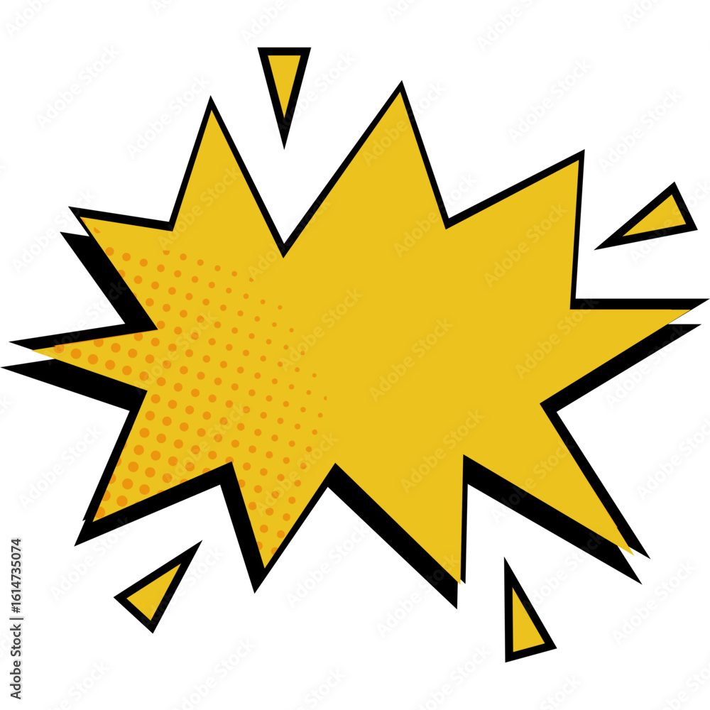 Fototapeta premium Comic Explosion Pop Art