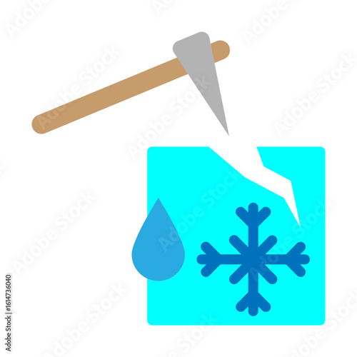 Icebreaker Activity Vector Flat Icon Design