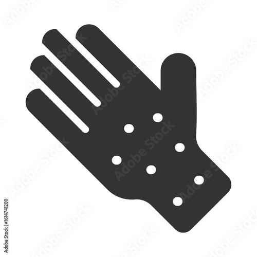Allergy Icon Glyph Style. Vector Illustration Design