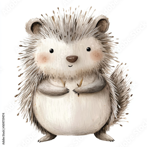 a cute animal of Porcupine