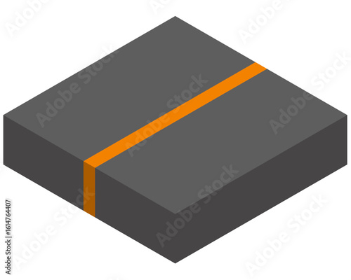 道路（オレンジの実線）
Road (solid orange line)