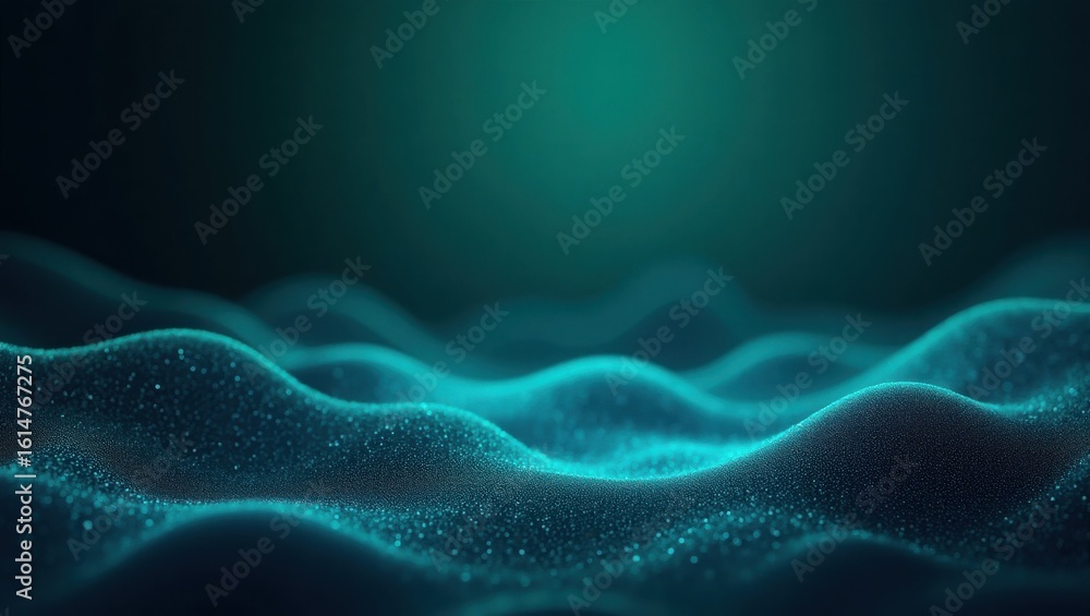 Fototapeta premium abstract blue background with waves