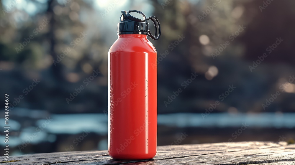 Obraz premium bpa sports water bottle