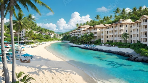 swimming pool in the resort
