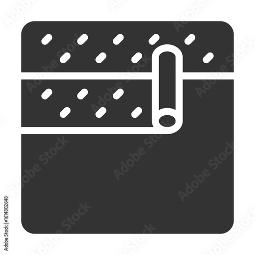 Wallpaper Icon Glyph Style. Vector Illustration Design