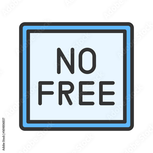 No free icon vector image. Suitable for mobile apps, web apps and print media.