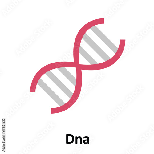 Dna Vector Icon which can easily modify or edit