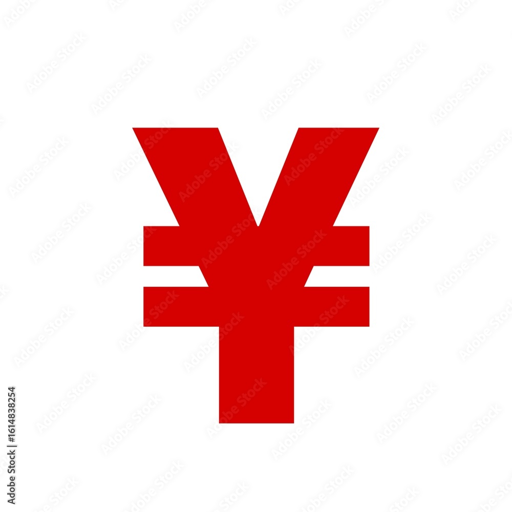 Obraz premium yen currency symbol