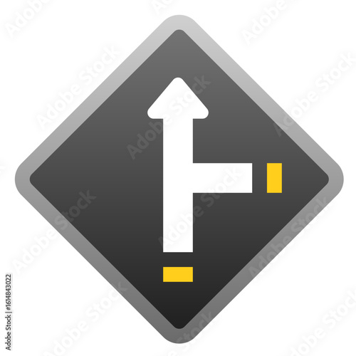 Arrow Road Sign Icon