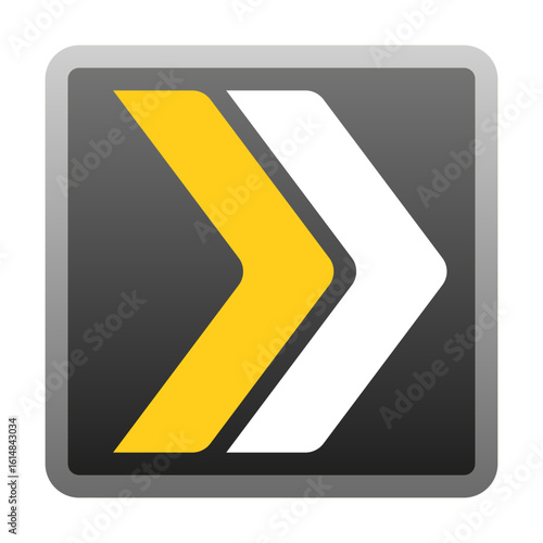 Arrow Road Sign Icon
