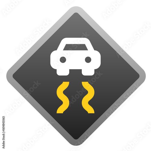 Arrow Road Sign Icon