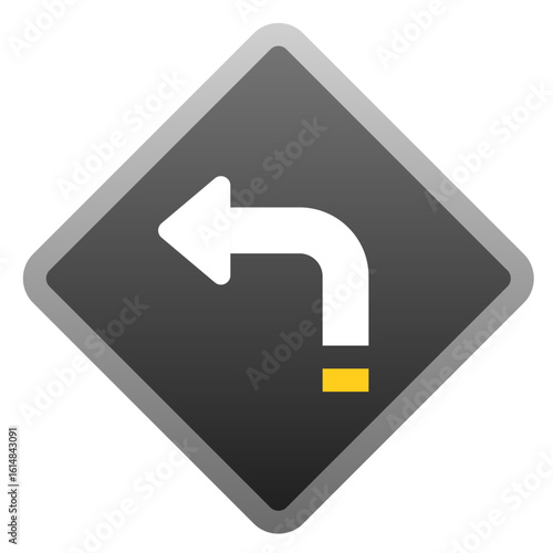 Arrow Road Sign Icon
