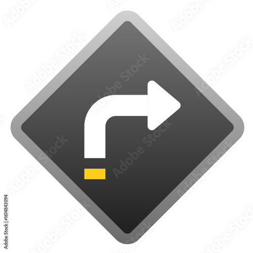 Arrow Road Sign Icon