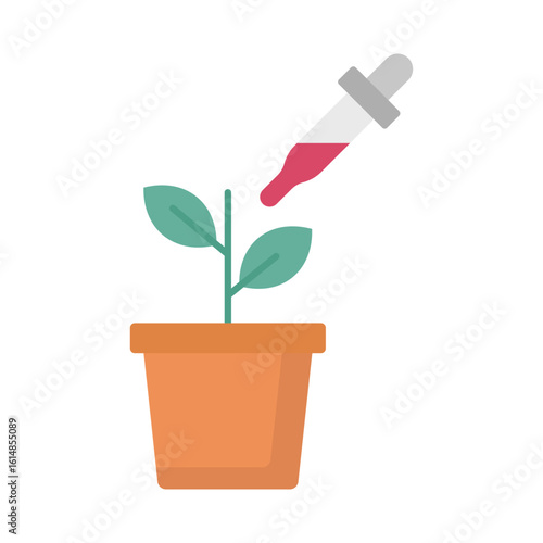 Botany practicals Vector Icon which can easily modify or edit