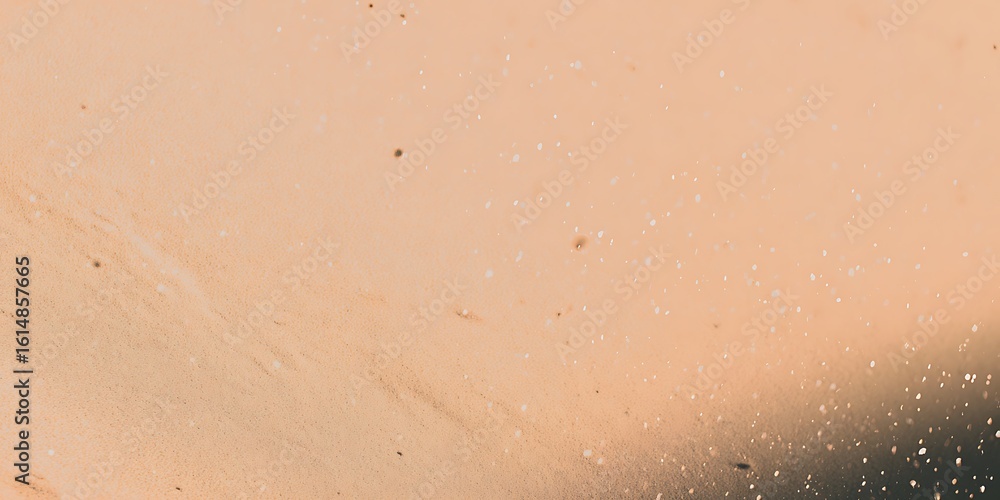 Fototapeta premium Abstract peach gradient with dark specks