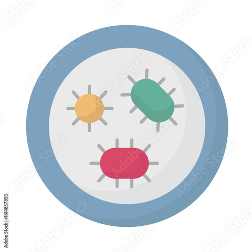 Bacteria Vector Icon which can easily modify or edit