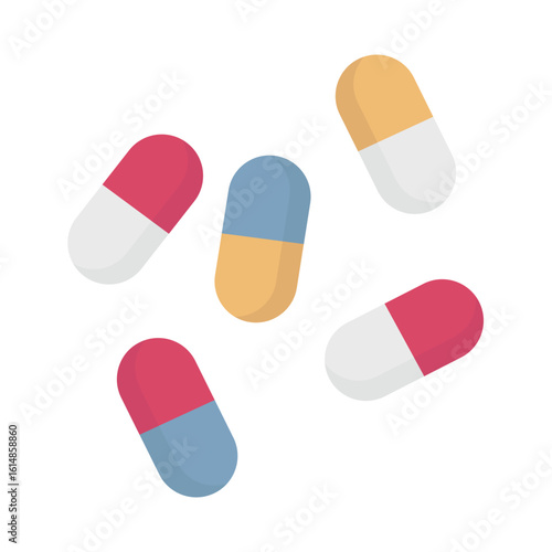 Medical drugs, Vector Icon which can easily modify or edit