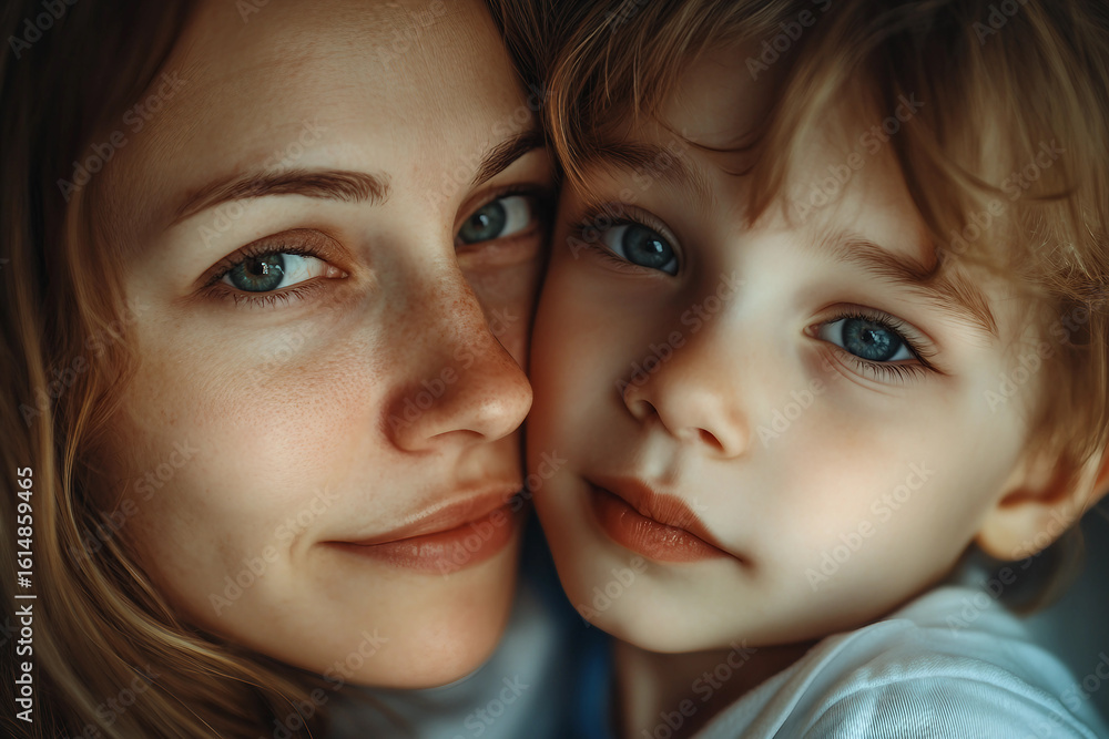 Father mother parent and child playing bonding together enjoying fun quality time, generative ai Father mother parent and child playing bonding together enjoying fun quality time, generative ai
