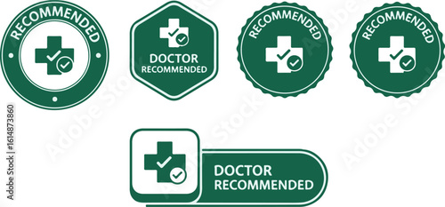This graphic is perfect for packaging and advertising of health products, supplements, and medical devices to build consumer trust.