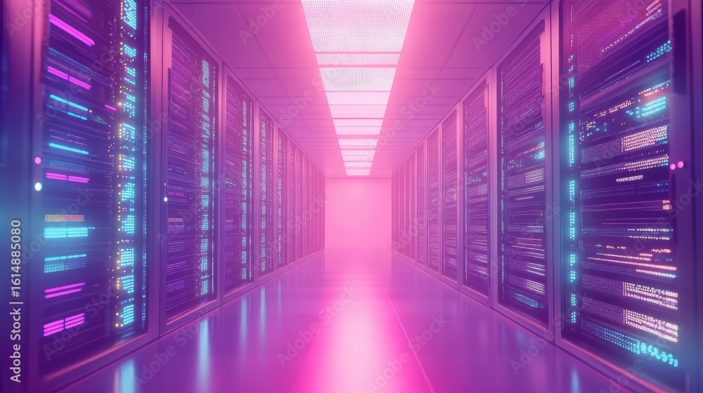 Fototapeta premium analysis scanning data server