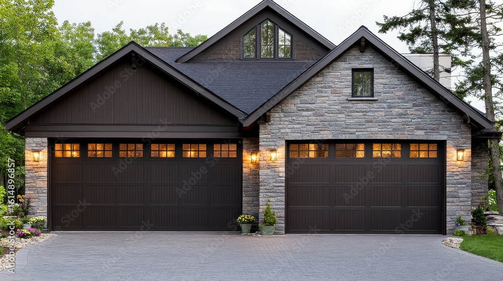 Obraz premium remote nice garage door