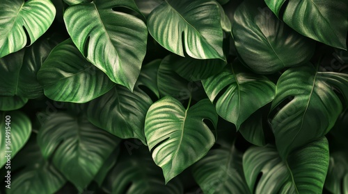 Wallpaper Mural peperomia round leaves Torontodigital.ca