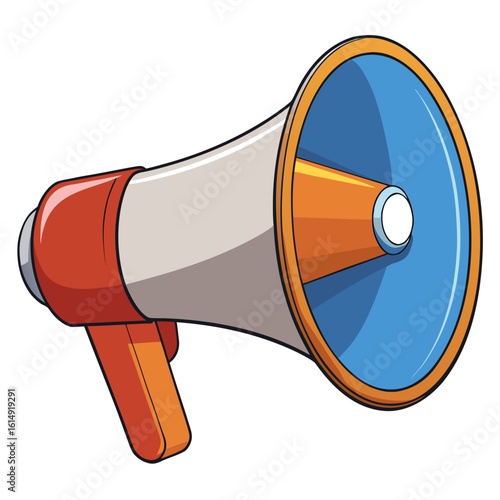 megaphone announcement loudspeaker