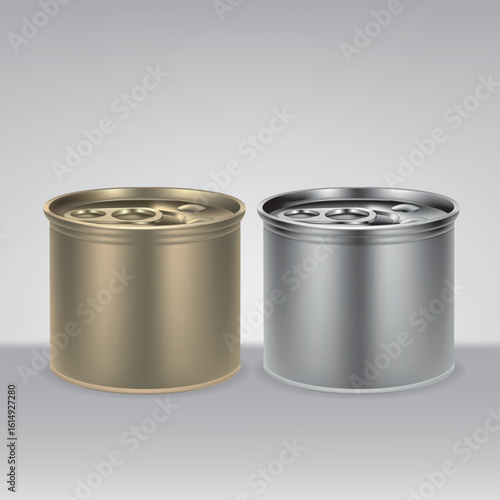 Aluminum cans for food packaging
