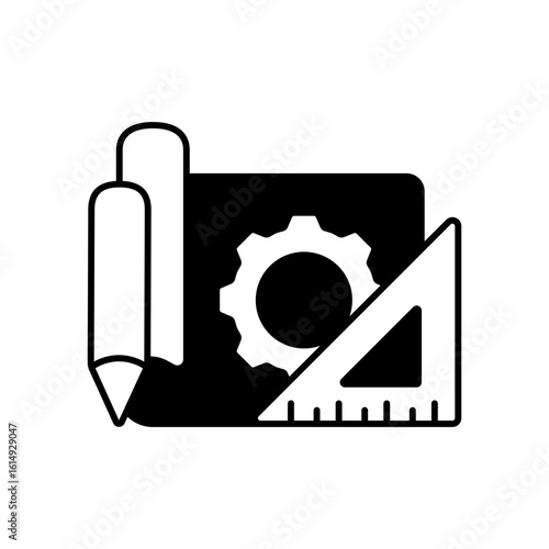 Design Process Workflow Fill Icon: Creative Methodology & Stages
