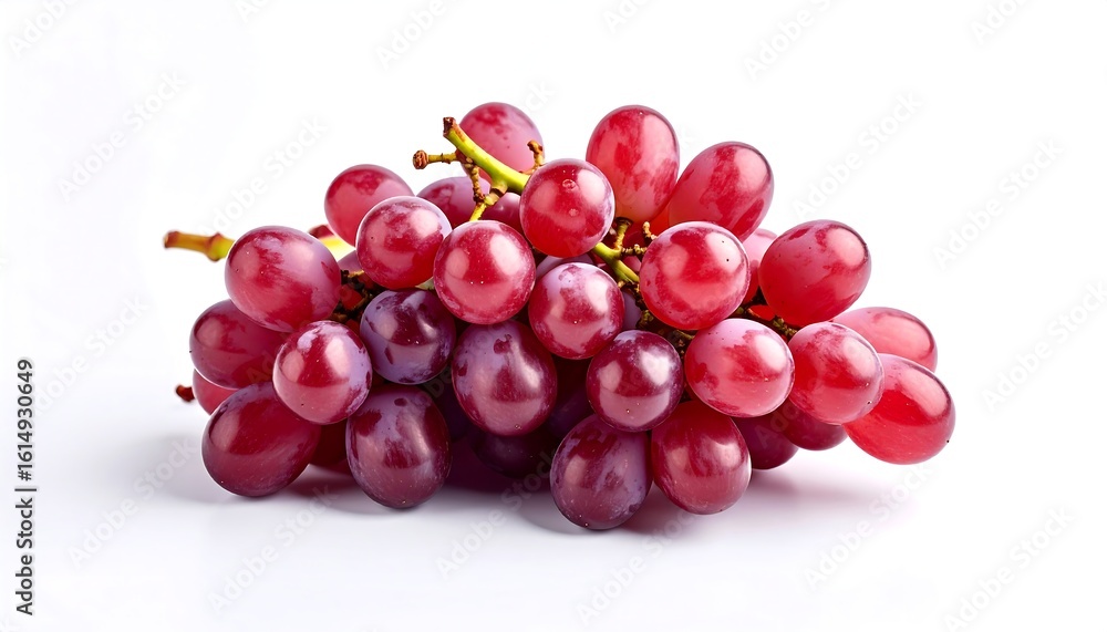 Fototapeta premium Cluster of red grapes (1)