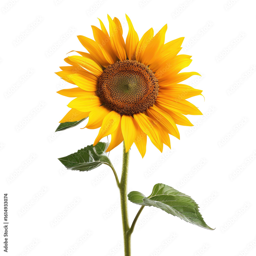 Obraz premium Vibrant sunflower in full bloom (3)