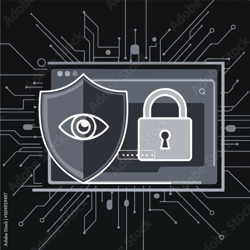 computer security concept