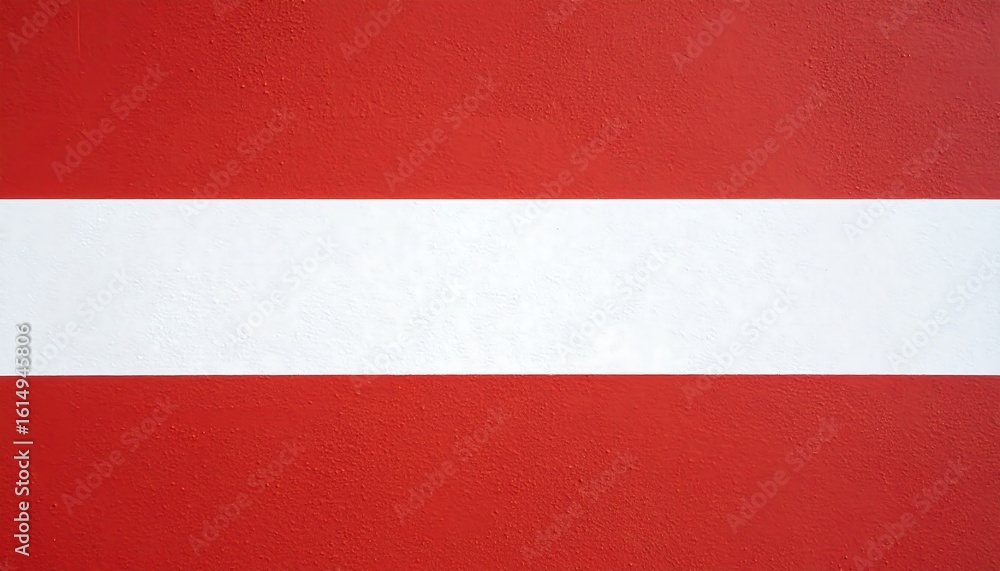 Red and white horizontal stripes Red and white horizontal stripes