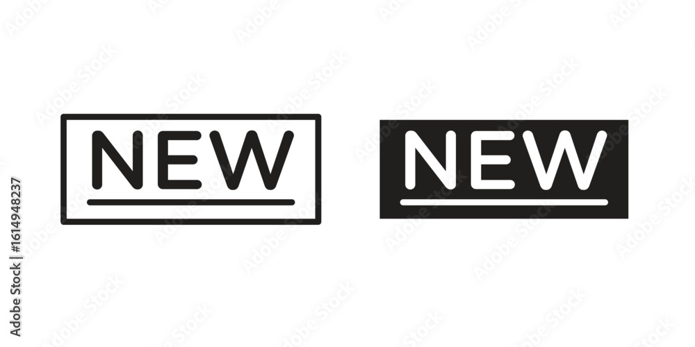 Obraz premium New icon set, line and black glyph style for food app website.