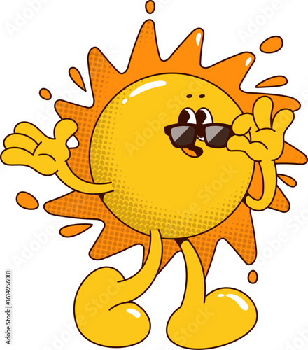 School Sun Mascot
