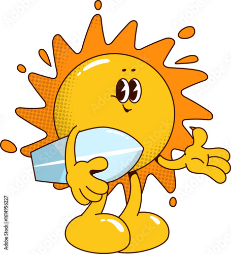 Vintage Sun Character